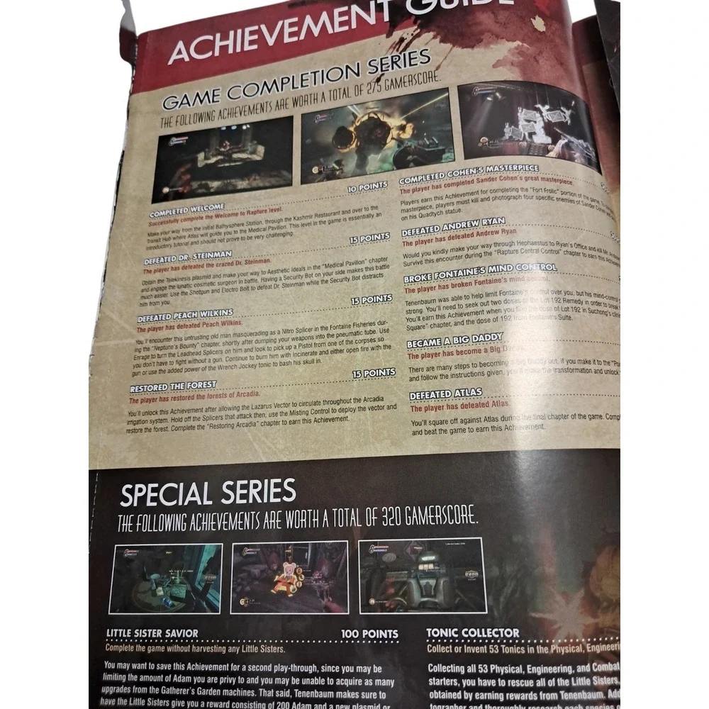 Bioshock BradyGames Strategy Guide‎ - With Poster